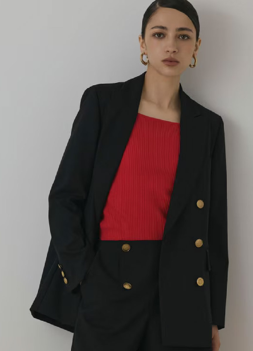 【預購商品】Diagram 後開岔雙排扣西裝外套