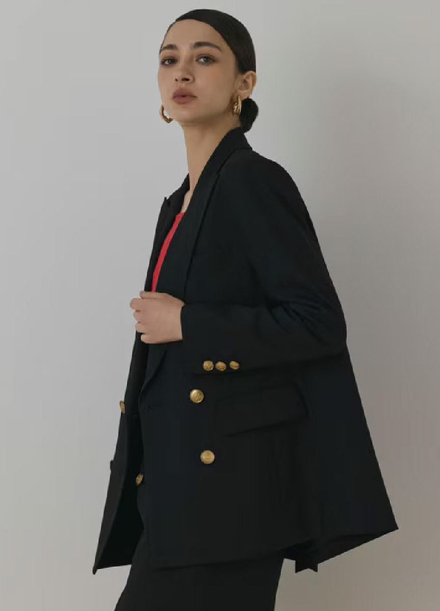 【預購商品】Diagram 後開岔雙排扣西裝外套