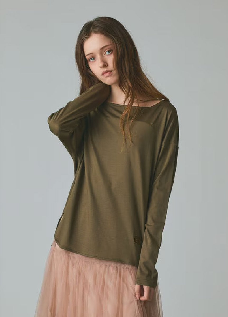 Class 天竺棉寬鬆上衣