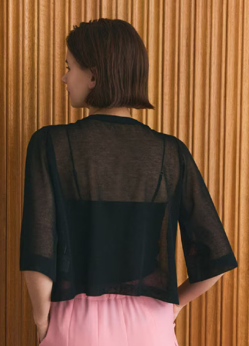 【預購商品】Class 針織斗篷外套