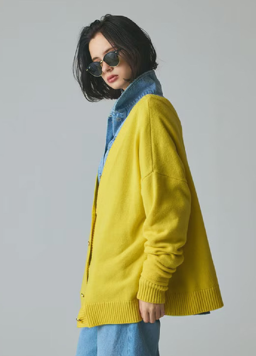 【預購商品】Class 前後兩穿羊毛開襟衫