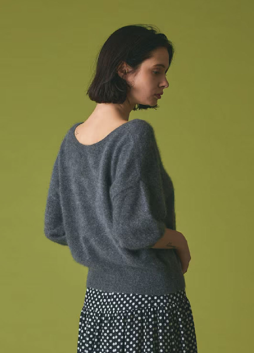 Class 喀什米爾蝙蝠袖上衣