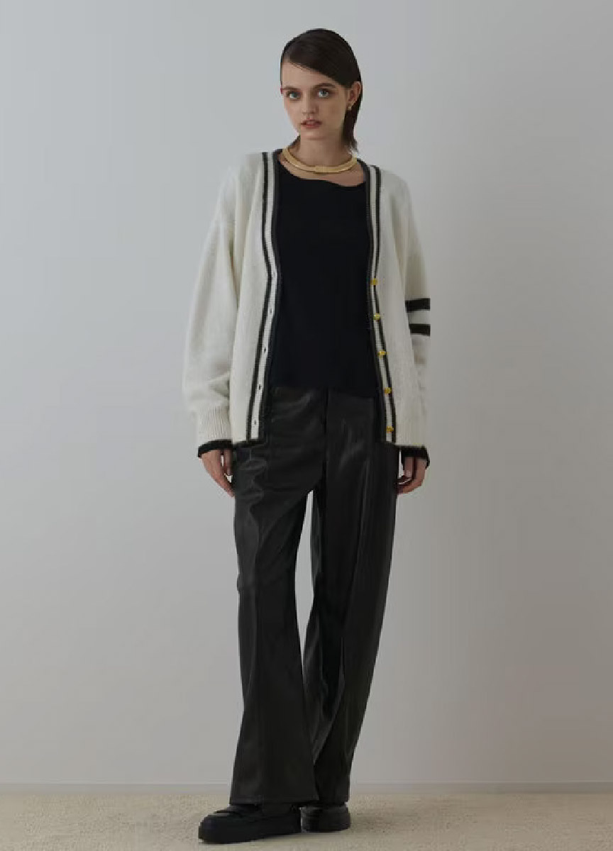 【預購商品】Diagram 金蔥學院風針織開襟衫