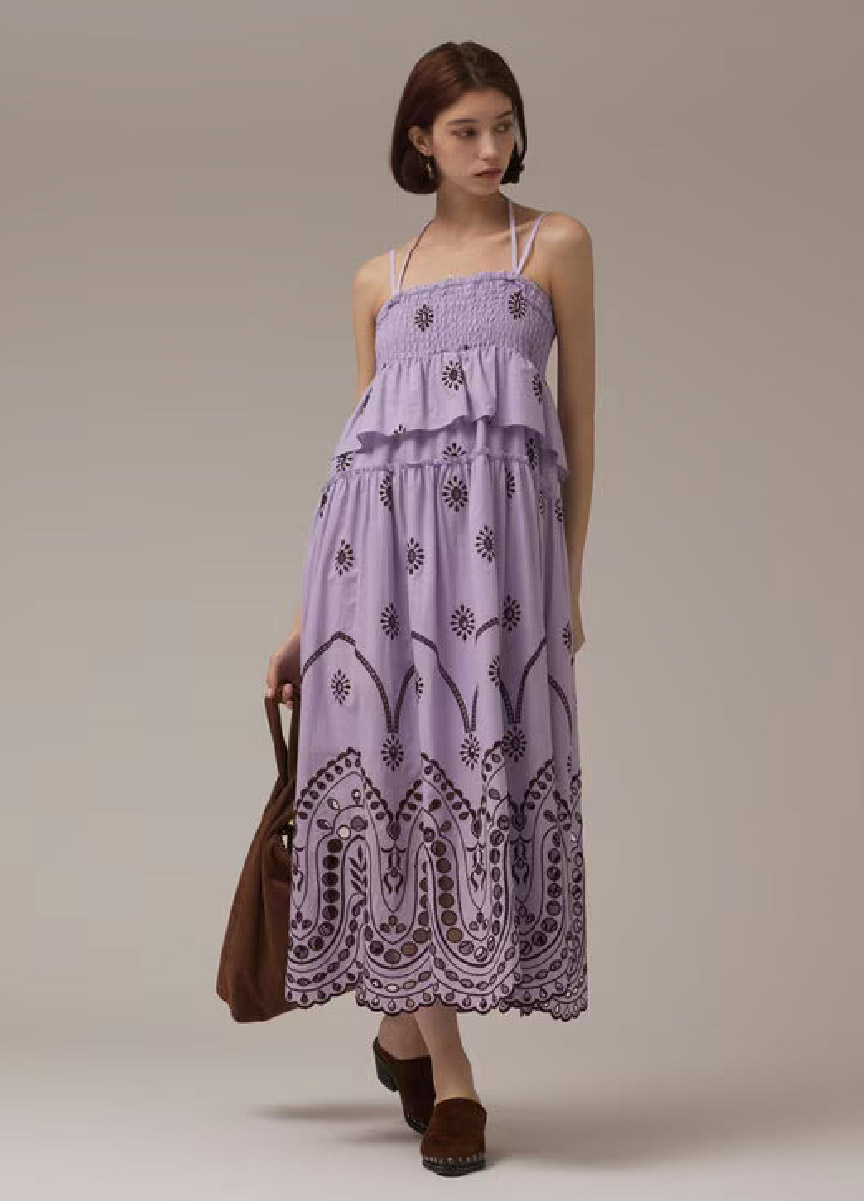 【預購商品】鏤空刺繡洋裝