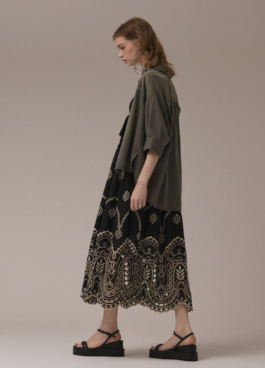 【預購商品】鏤空刺繡洋裝