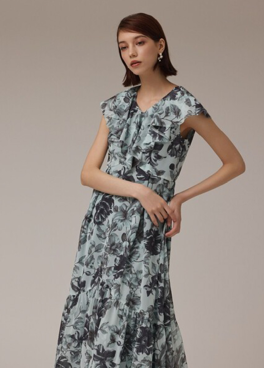 【預購商品】Diagram 夏日大花洋裝