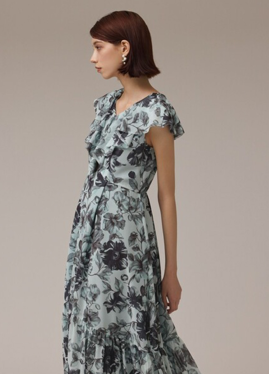 【預購商品】Diagram 夏日大花洋裝