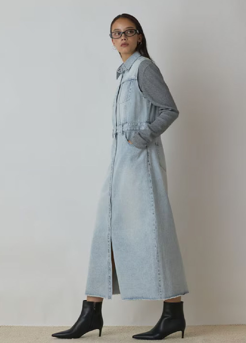 【預購商品】Diagram 無袖丹寧洋裝