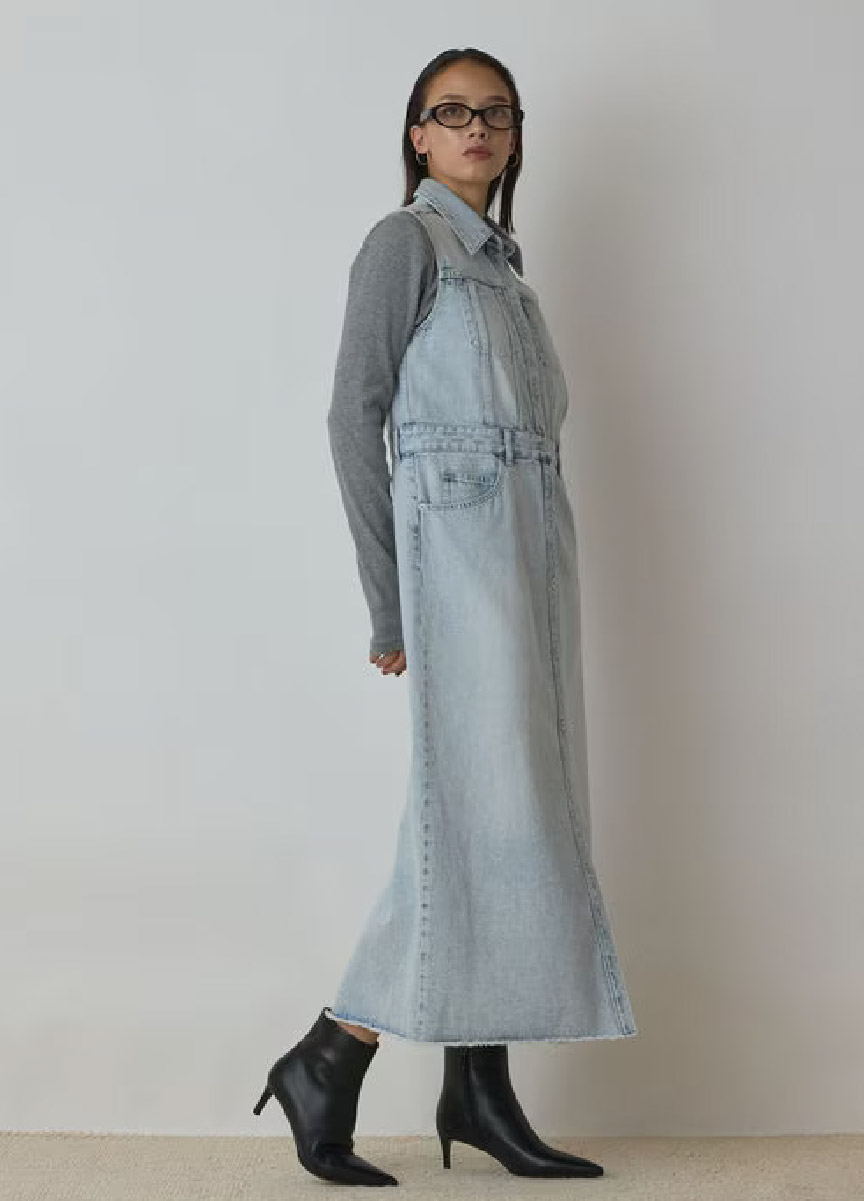 【預購商品】Diagram 無袖丹寧洋裝