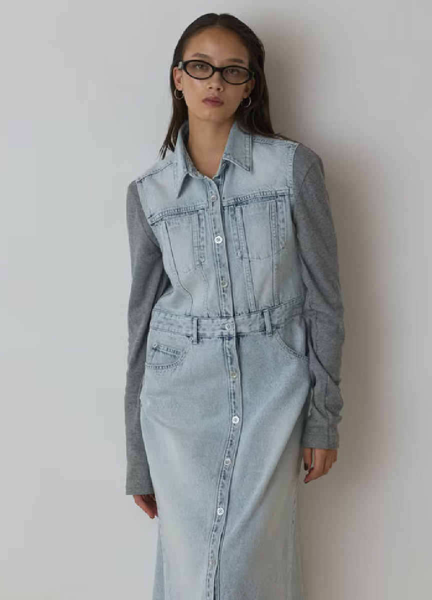 【預購商品】Diagram 無袖丹寧洋裝