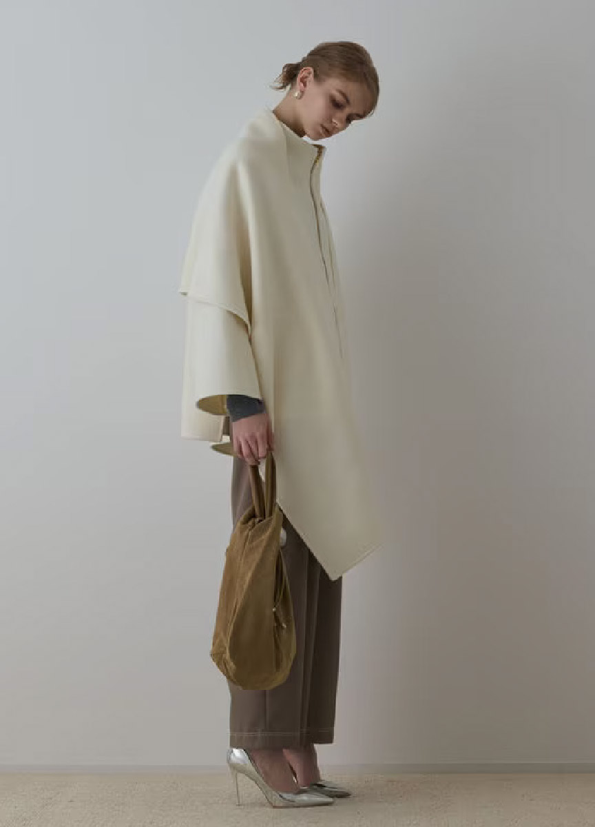 【預購商品】Diagram 雙頭拉鍊羊毛外套