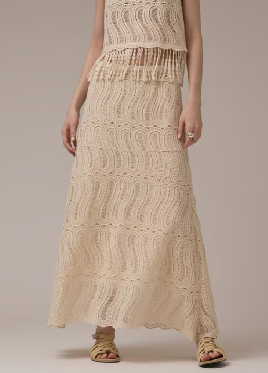 【預購商品】鉤織蕾絲魚尾裙