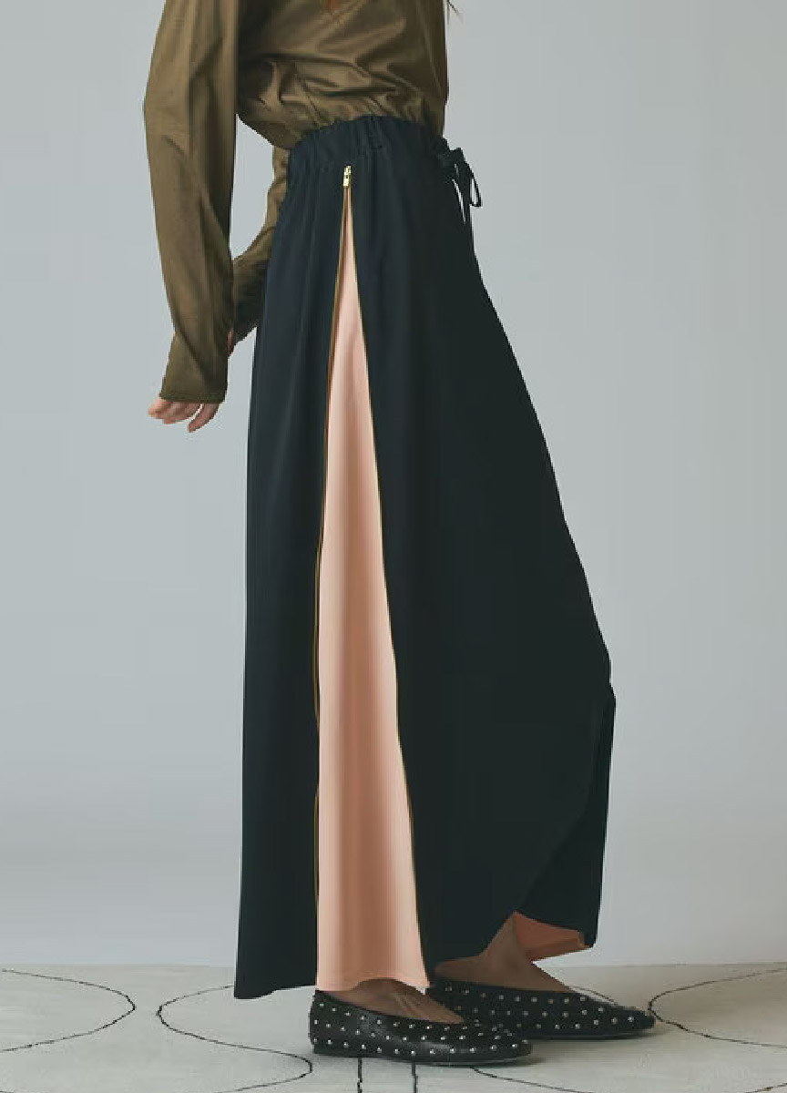 【預購商品】Class 側邊拼接拉鍊長裙