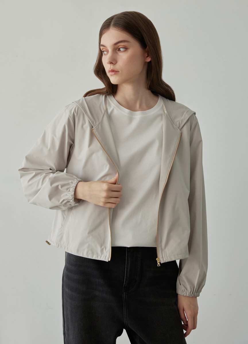 輕彈連帽機能夾克