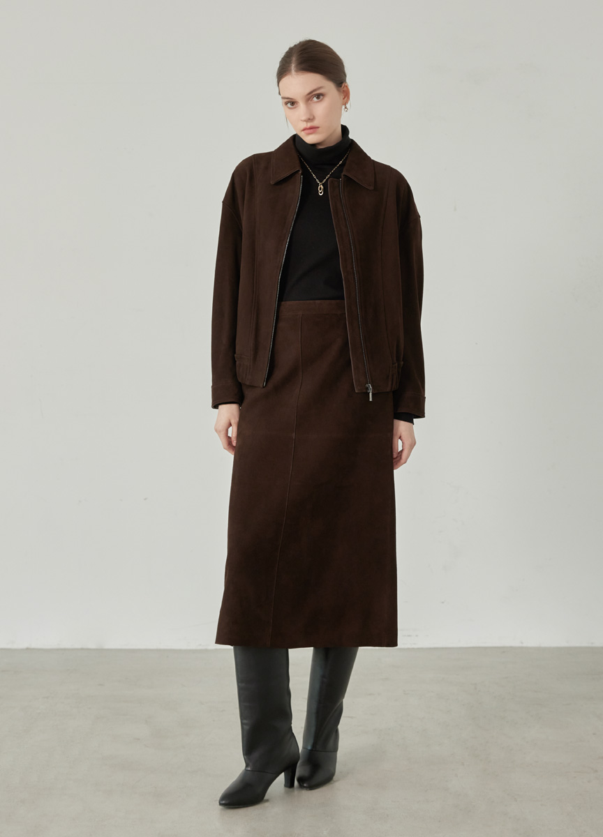 簡約高領純棉長袖上衣