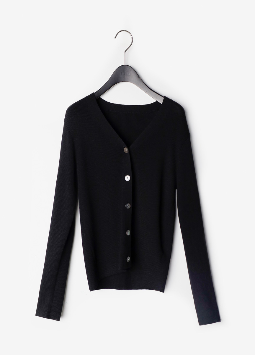 經典合身質感美麗諾開襟衫