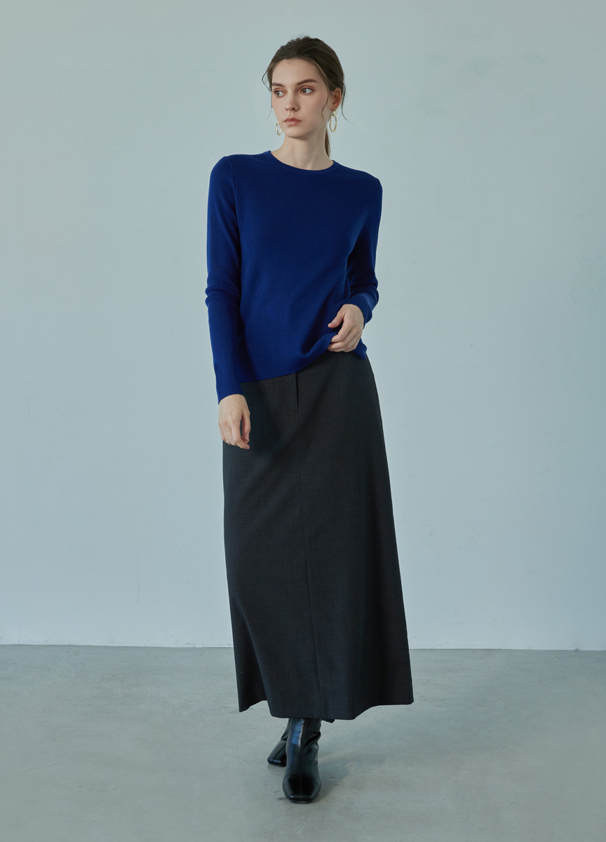 經典合身質感美麗諾開襟衫