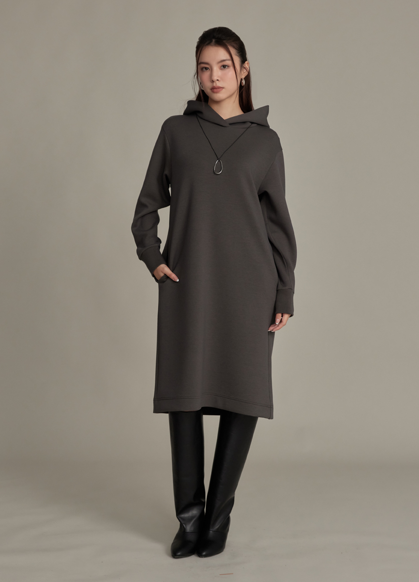 30周年紀念太空棉連帽洋裝